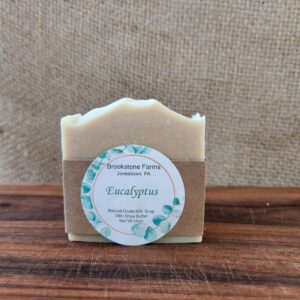 Eucalyptus Goat's milk soap.