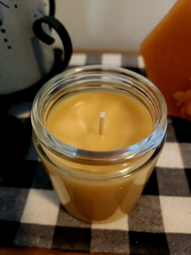 Beeswax Candle 6oz